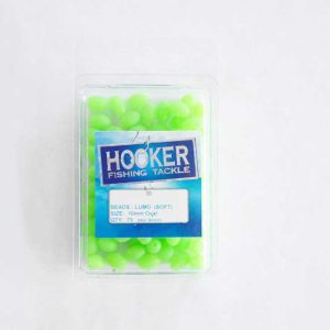 Oval Soft Green Beads