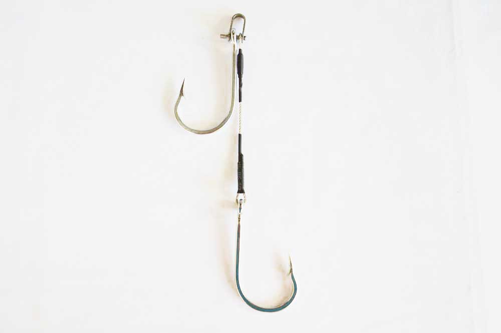 Rigging for 15.5/16 inch lure 2 SS Hooks