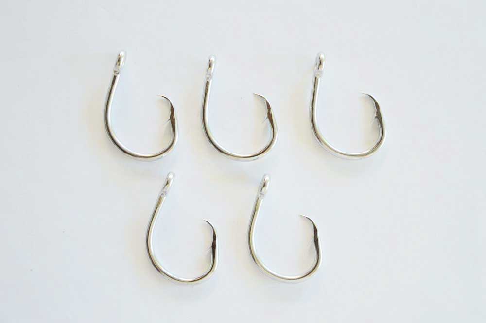15/0s. Stainless Circle Hooks
